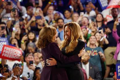 Kamala Harris y Beyoncé