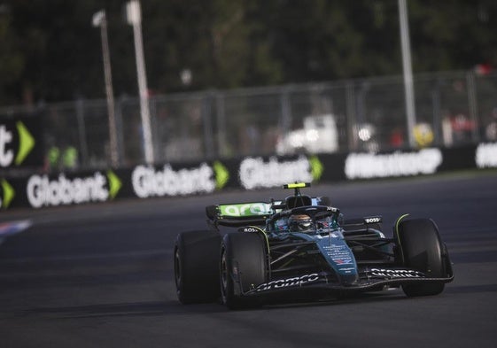 Fernando Alonso, durante el Gran Premio de México 2024.