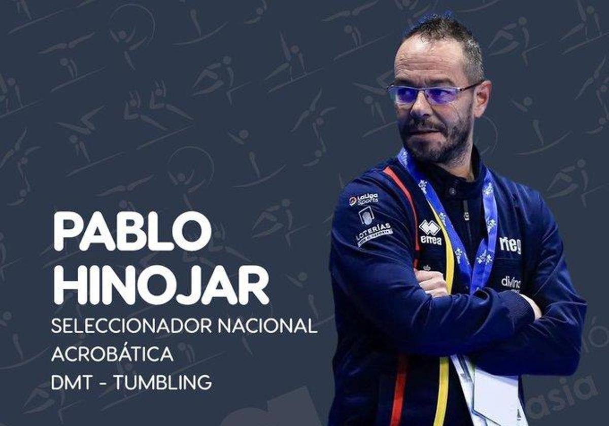 Muere a los 49 años Pablo Hinójar, seleccionador español de gimnasia acrobática