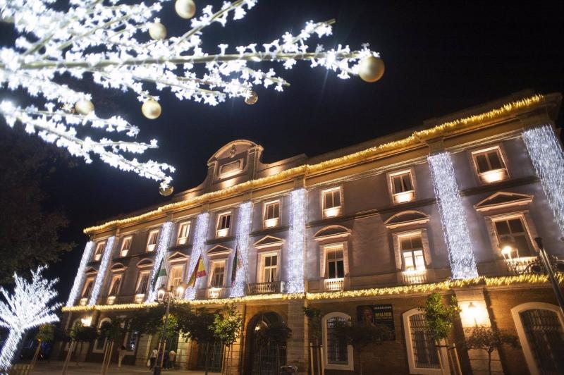 Luces de Navidad en Cádiz