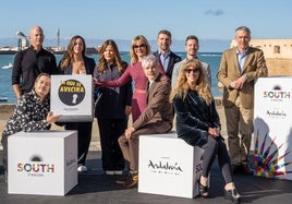 El equipo de 'La que se avecina', en el photocall de South International Series Festival.