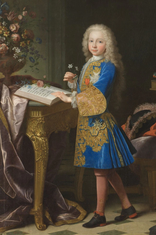 'Charles III, çocuk, kabinesinde'. Jean Ranc Tuval üzerine yağlıboya. 1724 civarında.