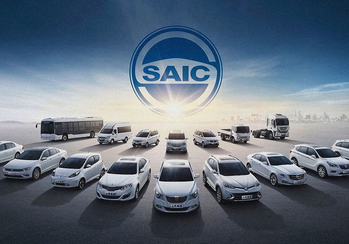 Vehículos fabricados por la china SAIC Motor