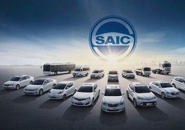 Vehículos fabricados por la china SAIC Motor