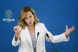 Giorgia Meloni, primera ministra de Italia.