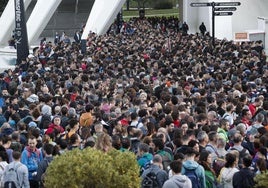 Marea de solidaridad en Valencia