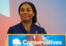 Kemi Badenoch, nueva líder del Partido Conservador británico.