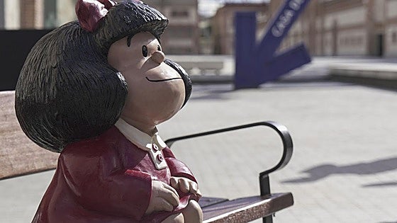 Mafalda te espera sentada