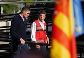 Pedro Sánchez y Carlos Mazón.