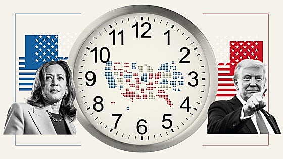 Guía para seguir los resultados en Estados Unidos esta madrugada
