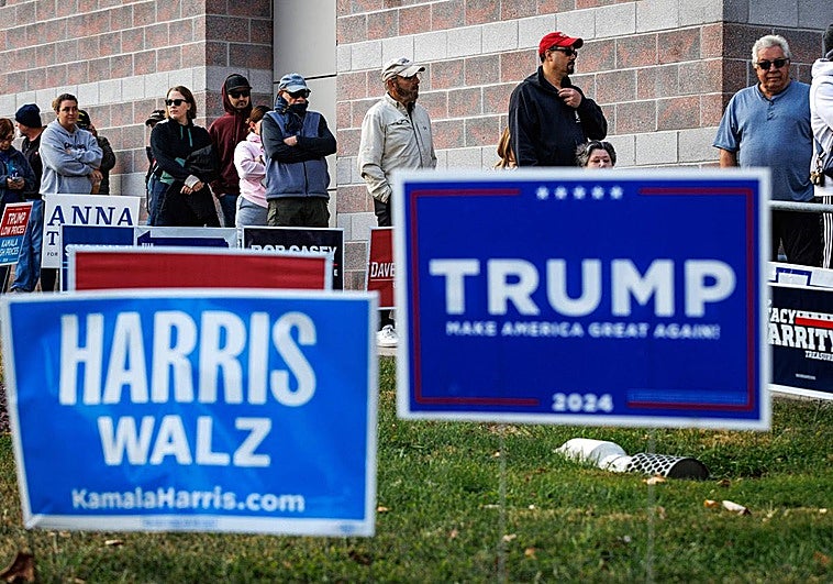 En directo, la última hora de las elecciones de Estados Unidos 2024 | Trump se pone por delante de Harris