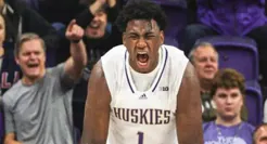 El gigante tudelano Great Osobor empieza a justificar su contratazo en la NCAA