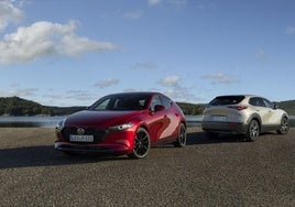 Mazda 3 y Mazda CX 30