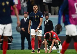 Kylian Mbappé, en el Mundial de Catar.