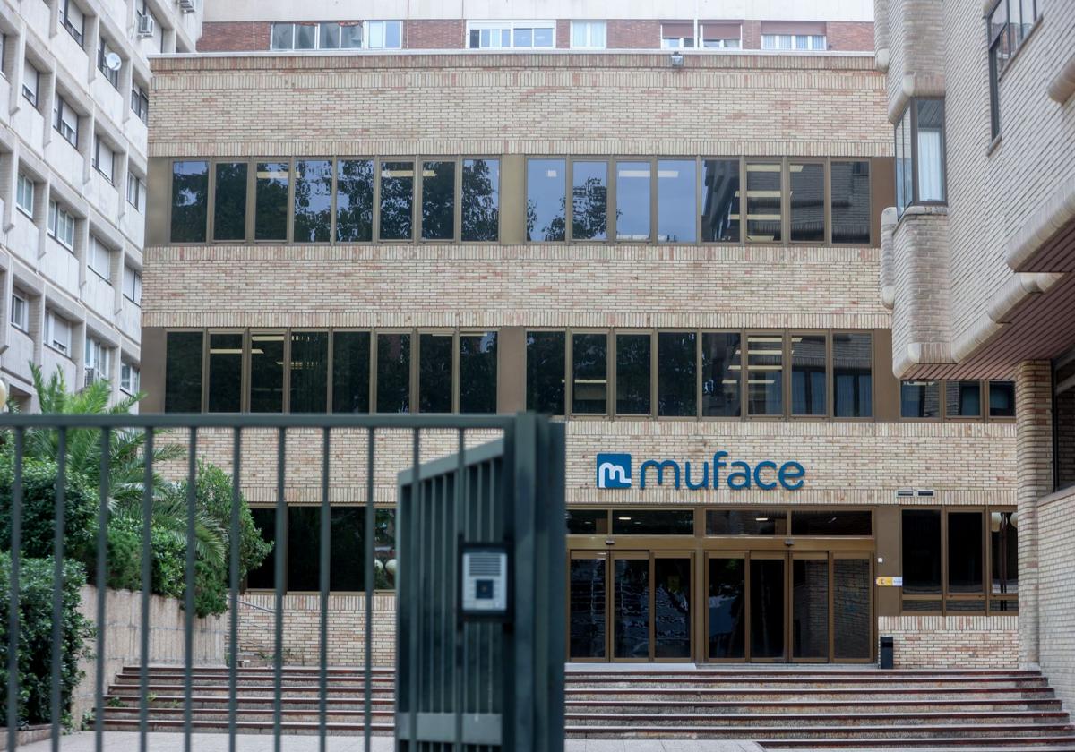 Fachada de una de las sedes de Muface.