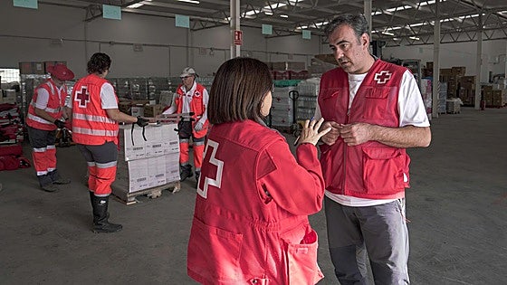 Cruz Roja saca todo su músculo contra la DANA