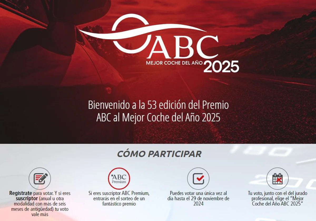 Web del Premio al Mejor Coche del Año 2025