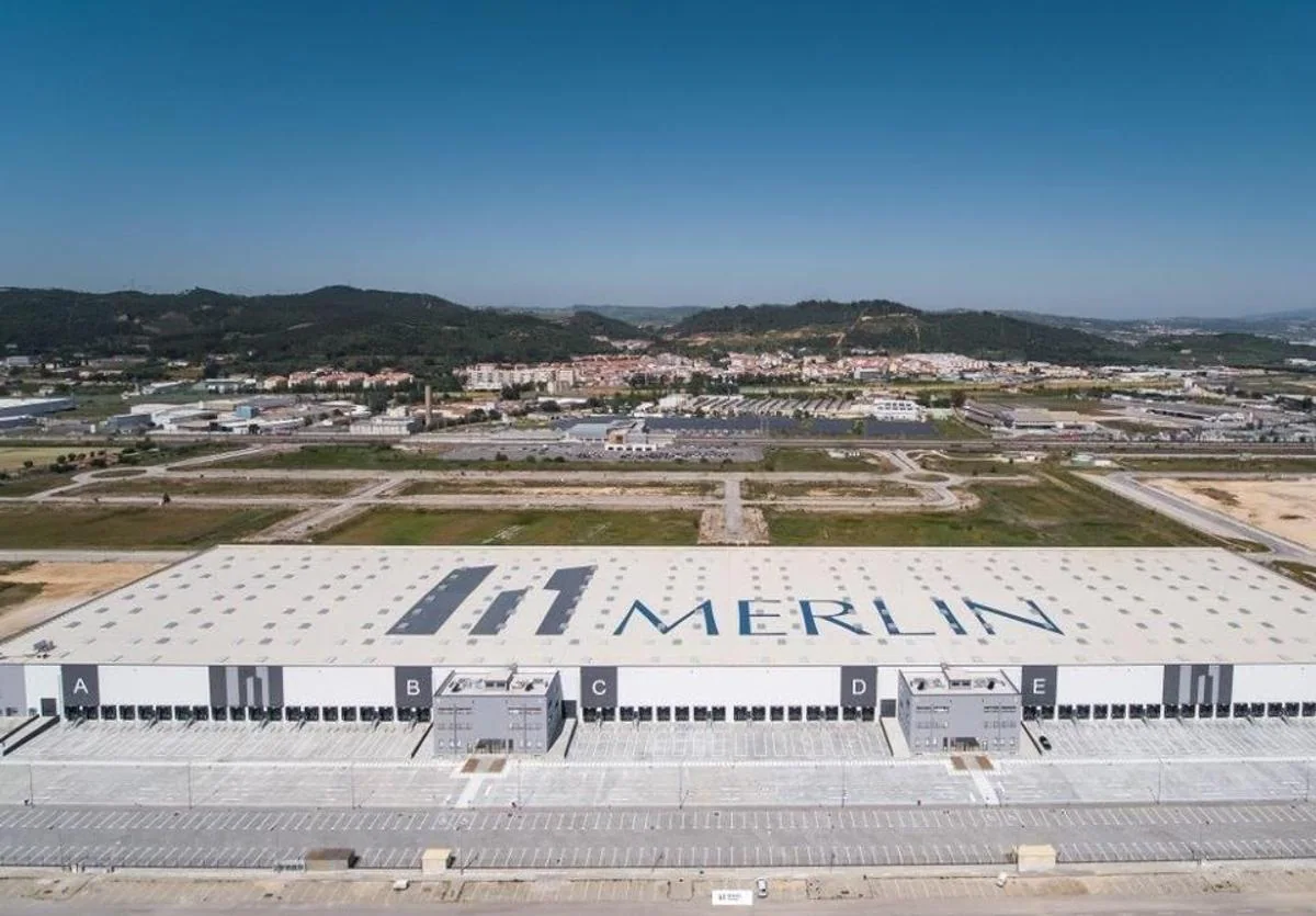 Plataforma logística propiedad de Merlin.