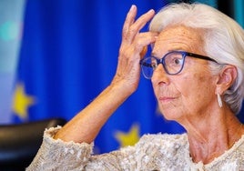 La presidenta del Banco Central Europeo (BCE), Christine Lagarde.