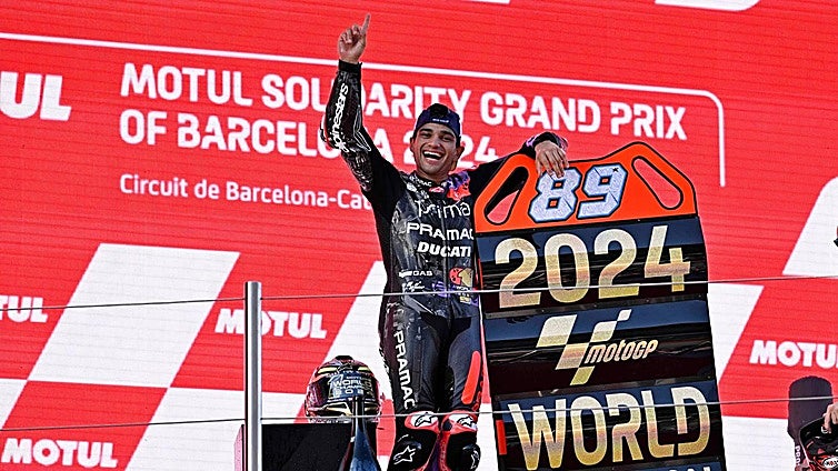 Jorge Martín, campeón del mundo, entra en el olimpo de MotoGP