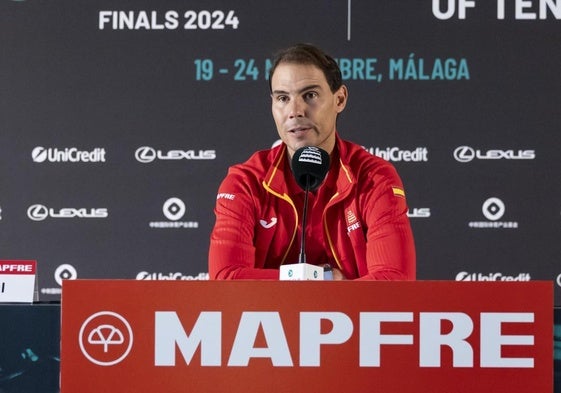 Nadal: «No estoy aquí para retirarme, estoy para ayudar»