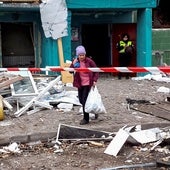 Una veintena de muertos en dos bombardeos rusos en Ucrania