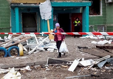 Una veintena de muertos en dos bombardeos rusos en Ucrania