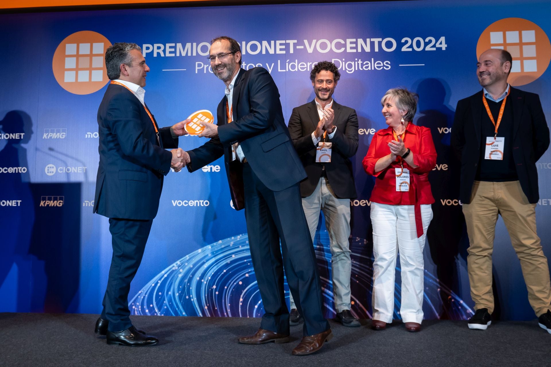 Finalistas y premiados de la cuarta edición de los Premios CIONET Vocento.