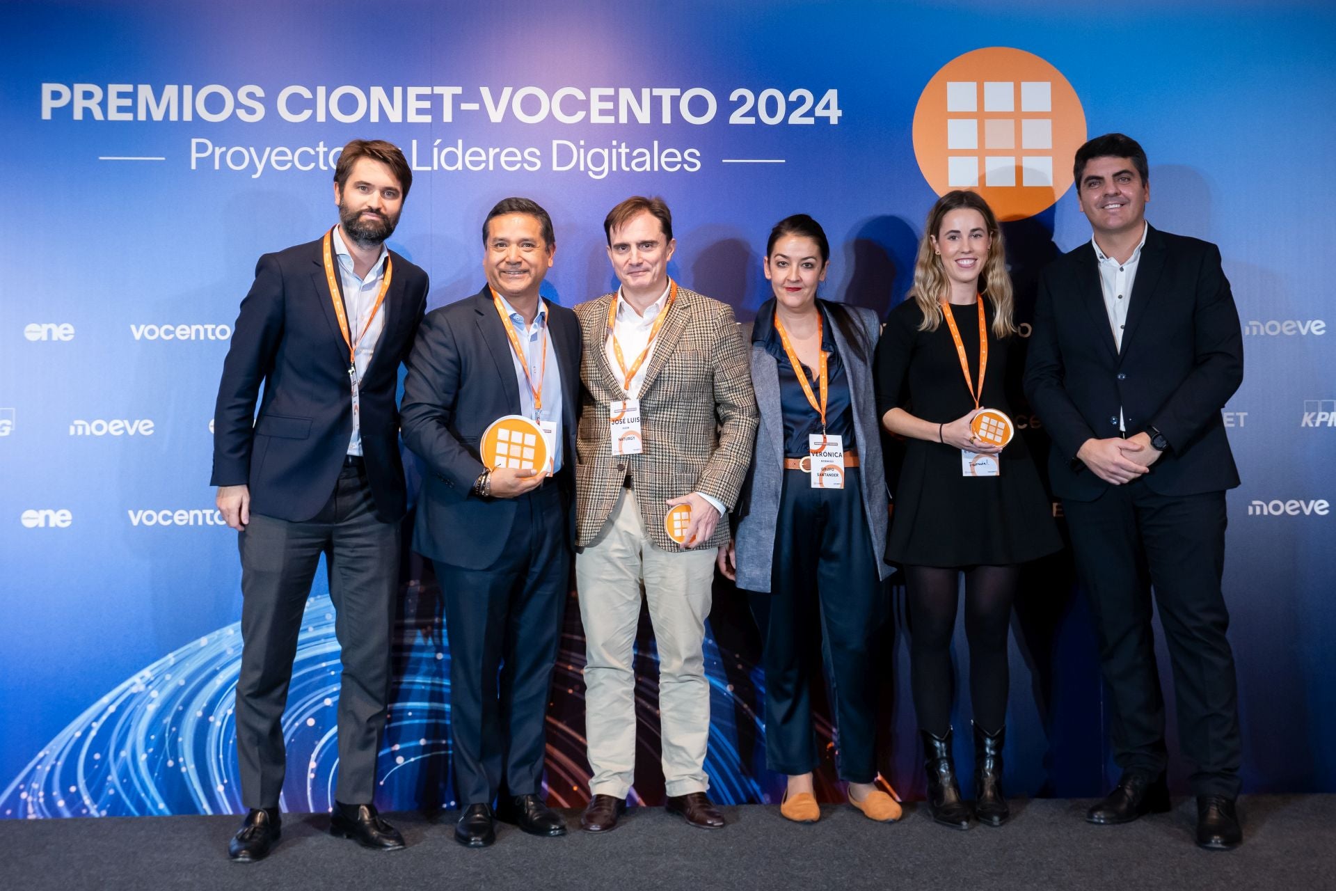 Finalistas y premiados de la cuarta edición de los Premios CIONET Vocento.