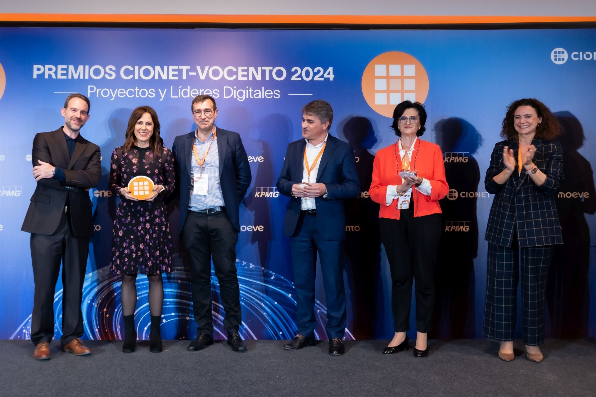 Finalistas y premiados de la cuarta edición de los Premios CIONET Vocento.