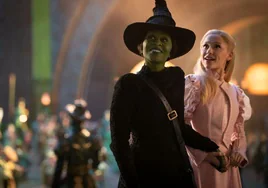 Cynthia Erivo y Ariana Grande son Elphaba y Glinda.