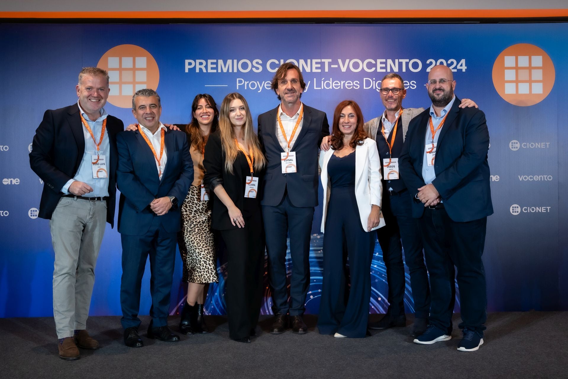 Finalistas y premiados de la cuarta edición de los Premios CIONET Vocento.