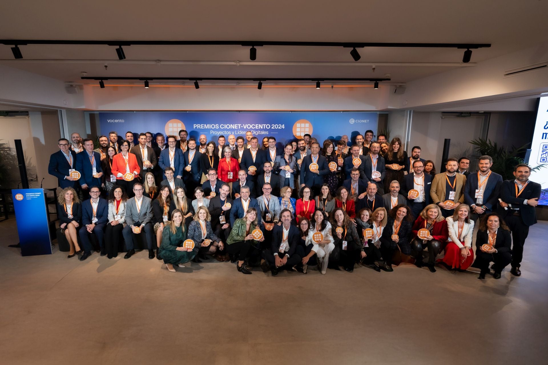 Finalistas y premiados de la cuarta edición de los Premios CIONET Vocento