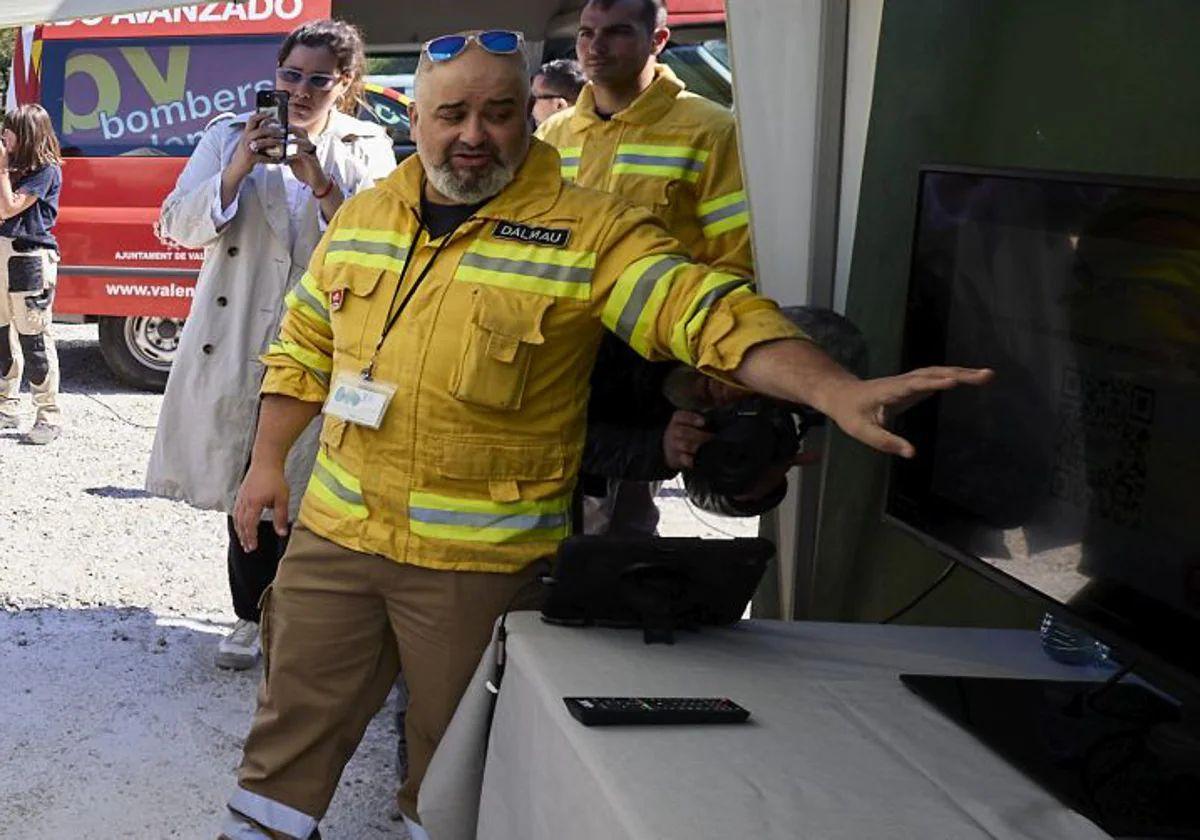 Ferran Dalmau, director de la consultoría de ingeniería ambiental XXI, en El Saler.