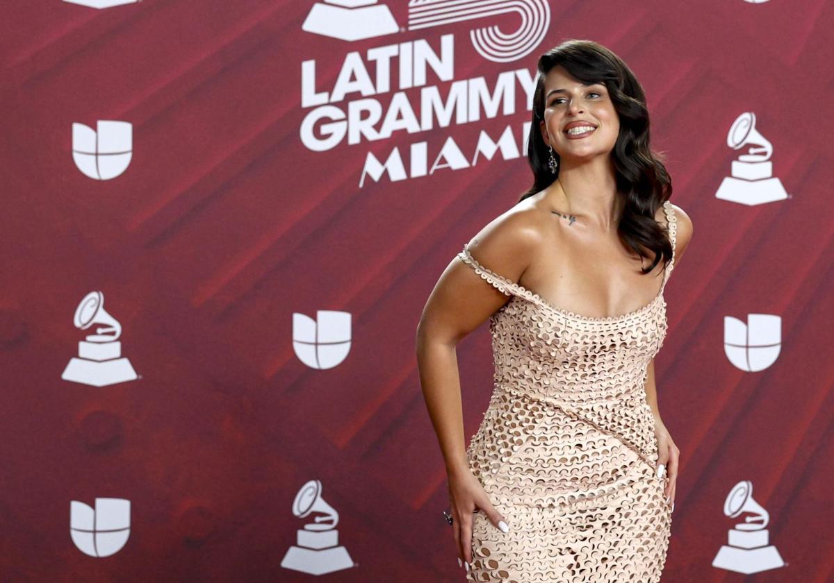 Nathy Peluso, en los últimos Latin Grammy, en Miami.