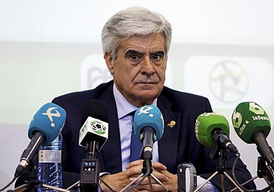 Pedro Rocha, expresidente de la FEF.