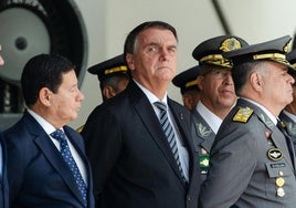 El expresidente brasileño Jair Bolsonaro, en una imagen de archivo.