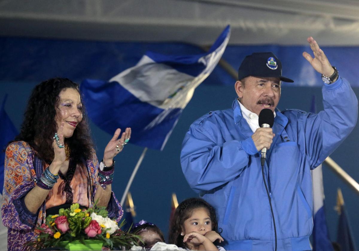 Rosario Murillo y Daniel Ortega serán ahora copresidentes de Nicaragua.