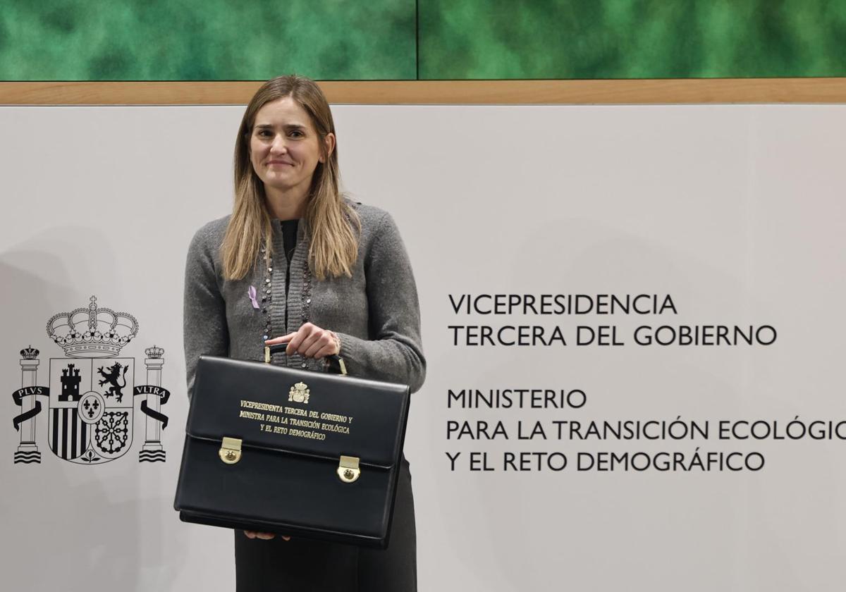 La nueva ministra Sara Aagesen