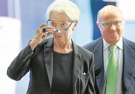 La presidenta del BCE, Christine Lagarde.