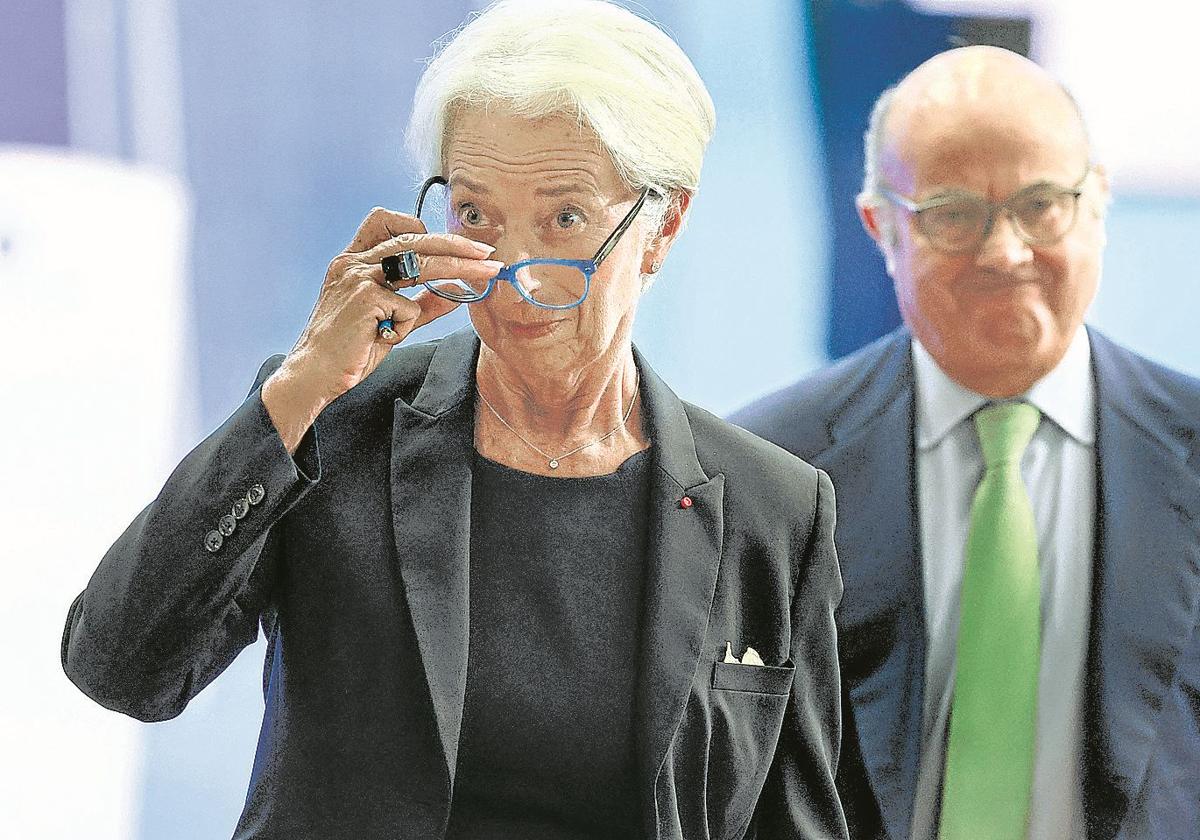 La presidenta del BCE, Christine Lagarde.