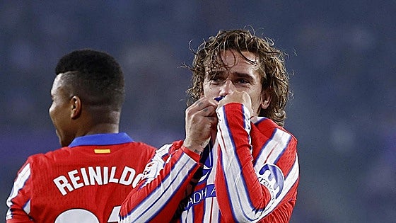 Griezmann lidera la exhibición del Atlético en Zorrilla