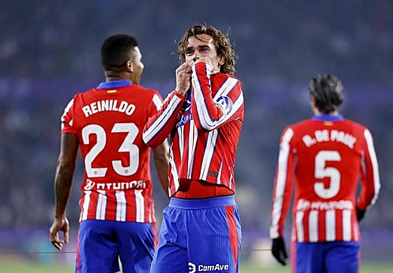 La 'manita' del Atlético en Valladolid