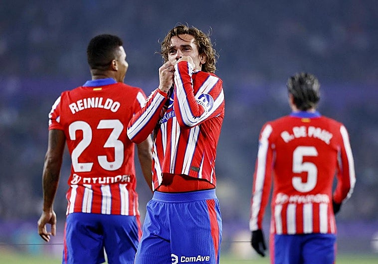La 'manita' del Atlético en Valladolid