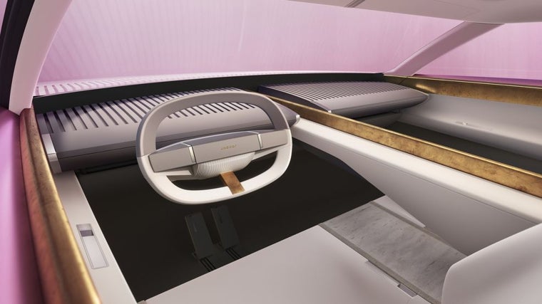 Interior del nuevo prototipo de Jaguar