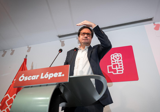 El nuevo candidato a secretario socialista en Madrid, Óscar López