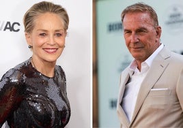 Sharon Stone y Kevin Costner, flirteo de alfombra roja