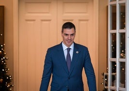 El presidente del Gobierno, Pedro Sánchez.