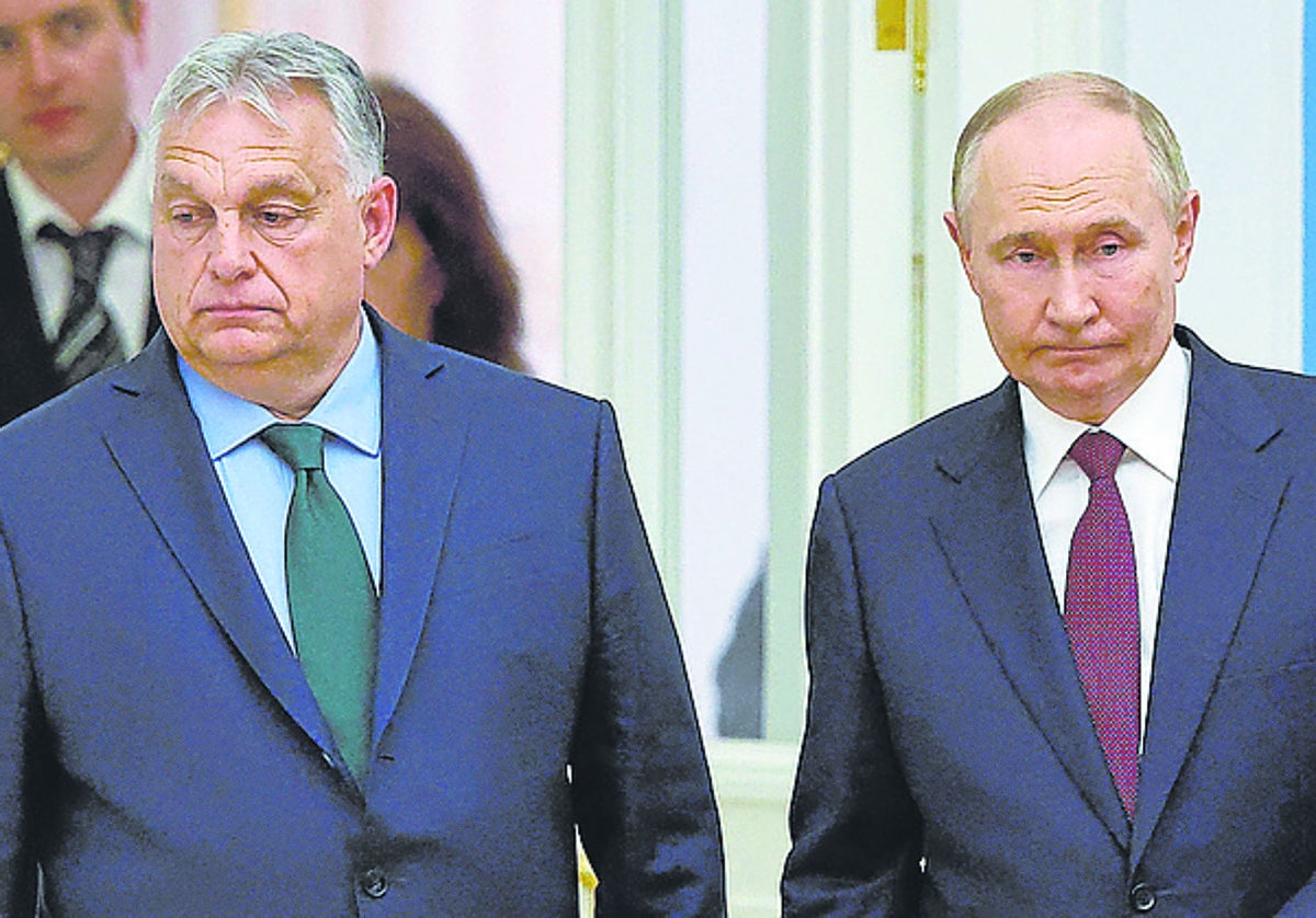 Viktor Orbán y Vladímir Putin mantienen una buena relación.