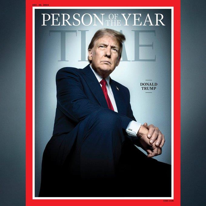 Donald Trump, persona del año para la revista 'Time'